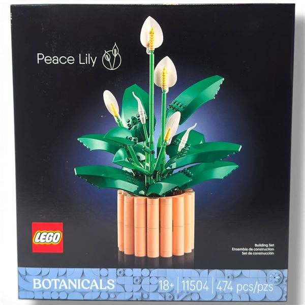 Lego 11504 Botanicals Peace Lily Set Sealed