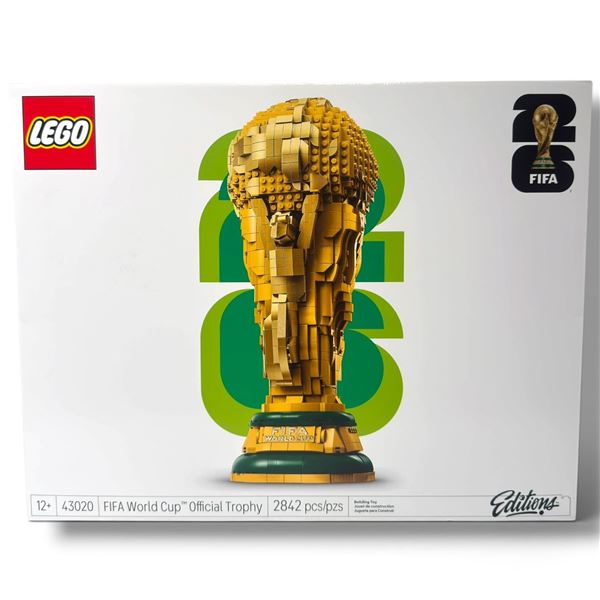 LEGO 43020 FIFA World Cup Official Trophy, Editions Series, 2842 Pieces, Factory Sealed Box