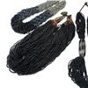 Image 2 : Group of 4 Seed Bead Necklaces with Accent Beads