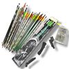 Image 2 : Crossbow Bolt & Archery Accessory Lot, Carbon Bolts, Broadheads, Field Points, Nocks & Storage Cases