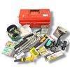 Image 2 : Vintage Shooting & Hunting Accessories Lot, Binoculars, Knives, Reloading Tools, Powder & Gear Lot