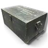 Image 3 : Military Storage Box Foot Locker R.C.A.F Marked Sgt J.F.E. Holden 26x17x12"