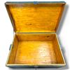 Image 4 : Military Storage Box Foot Locker R.C.A.F Marked Sgt J.F.E. Holden 26x17x12"