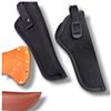 Image 3 : Outdoor Accessory Lot: Flambeau Camo Bandolier, Holsters, Compass & Assorted Knife Sheaths