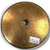 Image 3 : Vintage Brass Artillery Shell Trench Art Vase, Twin Side Knobs, Military Casing, 9.75 Inches Tall