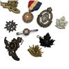 Image 3 : Canadian & British Military Artillery & Regiment Badge Collection, Medal, Sweetheart Pin & Insignia.