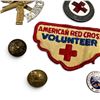 Image 4 : Mixed Military, Red Cross & German Motor Driver Badges, Canadian RWAFF Insignia, Pins & Patches Lot