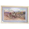 Image 4 : Seven Framed C.M. Russell Western Art Reproductions, Cowboys & Native American Subjects