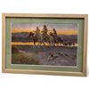 Image 7 : Seven Framed C.M. Russell Western Art Reproductions, Cowboys & Native American Subjects