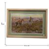 Image 8 : Seven Framed C.M. Russell Western Art Reproductions, Cowboys & Native American Subjects