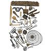 Image 1 : Antique Kitchen, Sewing & Household Tool Collection incl. Patent-Dated Inaminit Skirt Measure