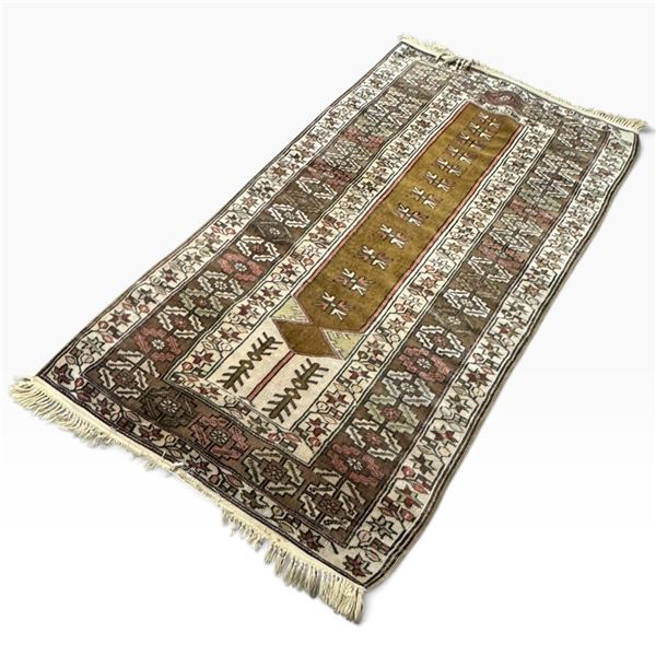 Handwoven Oriental Rug by Pacific Rugs 'Yashar' Design 3x6 Feet