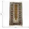 Image 2 : Handwoven Oriental Rug by Pacific Rugs 'Yashar' Design 3x6 Feet