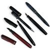 Image 2 : Collection of Vintage Fountain Pens by MT & Co., Sheaffer & Esterbrook (2 with 14KT Nibs)
