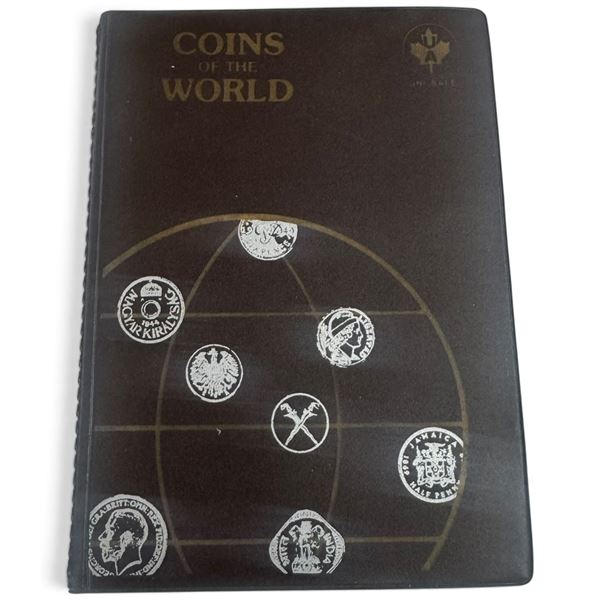 Coins of the World Collector Album with 140+ International Coins, Tokens & Holed Issues
