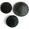 Image 2 : 3 Antique Irish Coins  * 1746 Half Penny, 1744 Half Penny, and 1806 Farthing