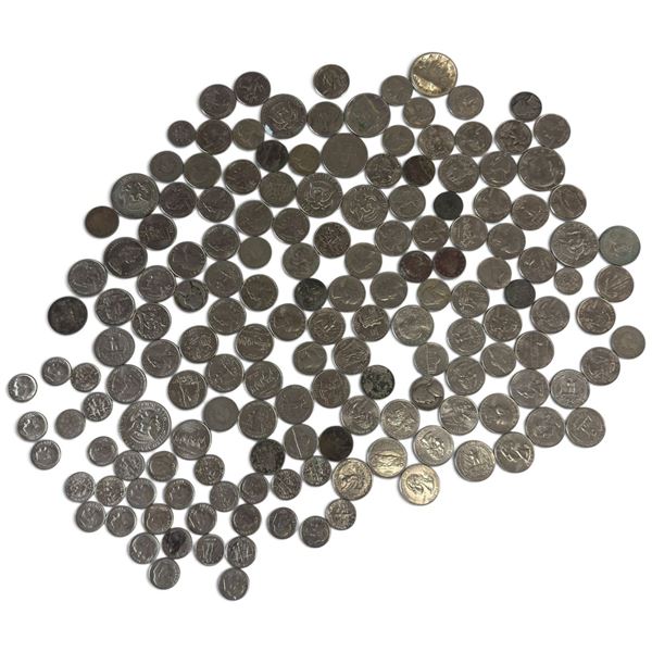1.7 Pound Bag of US Quarters, Dimes and Half Dollars - Cupronickel