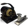 Image 1 : Protectograph Model H & Ace Pilot Model 402 Stapler by G.W. Todd & Co.