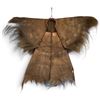 Image 1 : Traditional Chinese Suoyi Straw Rain Cape, Intricate Weave, 40x49 Inches