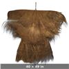 Image 2 : Traditional Chinese Suoyi Straw Rain Cape, Intricate Weave, 40x49 Inches