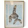 Image 1 : Vancouver Aquarium Poster w Killer Whale Design by Bill Reid  20.3x28"