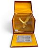 Image 1 : Chinese Gold Eagle Figurine, NGTC CSZ48430, 49.39g Total Mass, Display Case & Presentation Box