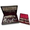 Image 1 : Vintage B.A. Rogers Bros. EPNS Silver Plate Flatware Collection, Floral Pattern, 2 Fitted Cases