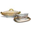 Image 1 : Limoges Elite Works Porcelain Covered Tureen & Gravy Boat
