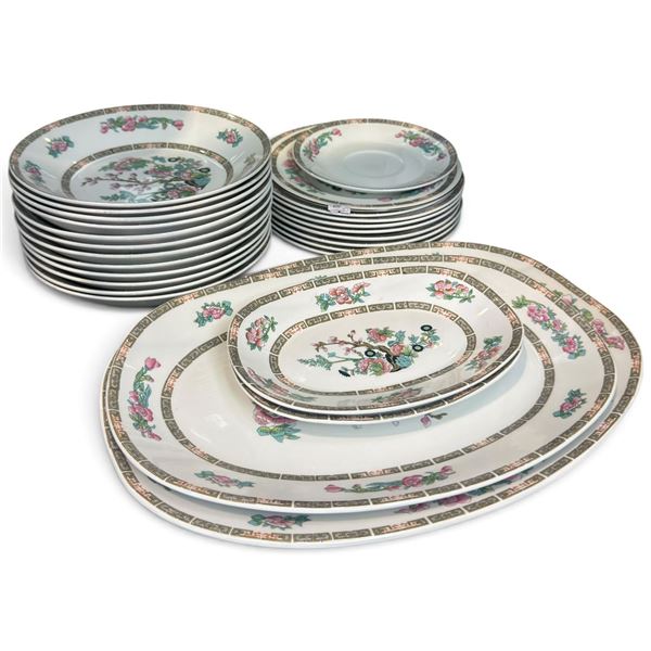 Oxford Fine Ware Dinner & Serving Plates Set Made in Spain