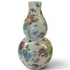 Image 1 : Chinese Porcelain Vase w Floral Motif H 17" H