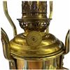 Image 3 : Gaudard Brass Oil Lamp, Made in France, Height: 15 Inches