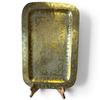 Image 2 : Set of 5 Brass Serving Trays w Engravings & Various Patterns