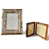 Image 4 : Five Decorative Photo Frames, Bowring, Floral Glass, Abalone Shell & Ornate Relief (11 in.)