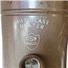 Image 3 : Vintage GSW Quality Hot Blast Portable Metal Heater with Perforated Top & Handle (24 in.)