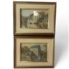 Image 1 : Pair of James Keirstead Framed Mill Landscape Prints (10.5 x 8.5 in. each)