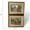Image 2 : Pair of James Keirstead Framed Mill Landscape Prints (10.5 x 8.5 in. each)