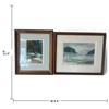 Image 2 : Lorraine Mary Hawe, Two Signed BC Landscape Watercolors, Framed (9.5 x 11.5 & 13 x 11 in.)