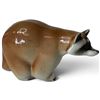 Image 1 : Soviet Porcelain Raccoon Figurine, Model 2803, Made in USSR (5.5 in.)