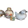 Image 4 : Mixed 6-Piece Asian Ceramic Collection, Satsuma & Kaga Kutani Marks (7 in.)