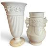 Image 2 : Five-Piece Creamware Vase & Bowl Group incl. Wedgwood Queen's Ware (10.9 in.)