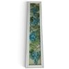 Image 1 : John Baker Designs "Vineyard" Hand-Painted Glass Reproduction Panel (40 x 9 in.)