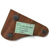 Image 5 : Gerry Brohman "Inukshuk" Soapstone Figure Sculpture on Shaped Wood Base (8 in.)