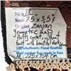 Image 4 : Zanjan Hand-Knotted Wool Persian Rug, 7.5 x 3.5 ft, Geometric Design