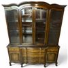 Image 1 : French Provincial-Style 2-Piece China Cabinet & Buffet Hutch (63 x 17 x 78 in.)