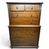 Image 1 : Durham Furniture Georgian-Style 8-Drawer Chest with Jewelry Tray (L 39.75 x H 60.5 x D 20 in.)