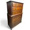 Image 3 : Durham Furniture Georgian-Style 8-Drawer Chest with Jewelry Tray (L 39.75 x H 60.5 x D 20 in.)