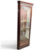 Image 3 : Pulaski 20205 Victorian Cherry Lighted Corner Curio Cabinet (L 26.5 x H 72.5 x D 15.5 in.)