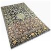 Image 1 : Persian Wool Keshan Rug 7x11ft Hand-Knotted with Medallion Design