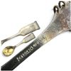 Image 3 : 3 x 1968 Gesons Swedish Solid Silver Sami Spoons - Engraved with Sami Designs - Total weight: 56 gra