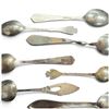 Image 3 : 10 Sterling Silver Souvenir Spoons (some with enamel) * Total weight: 81.8 grams